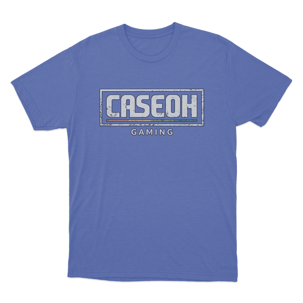 CaseOh Gaming T Shirt Blue CaseOh Gaming T Shirt Blue