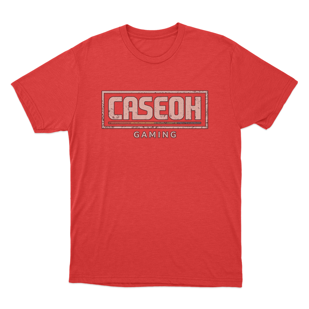CaseOh Gaming T Shirt Red CaseOh Gaming T Shirt Red