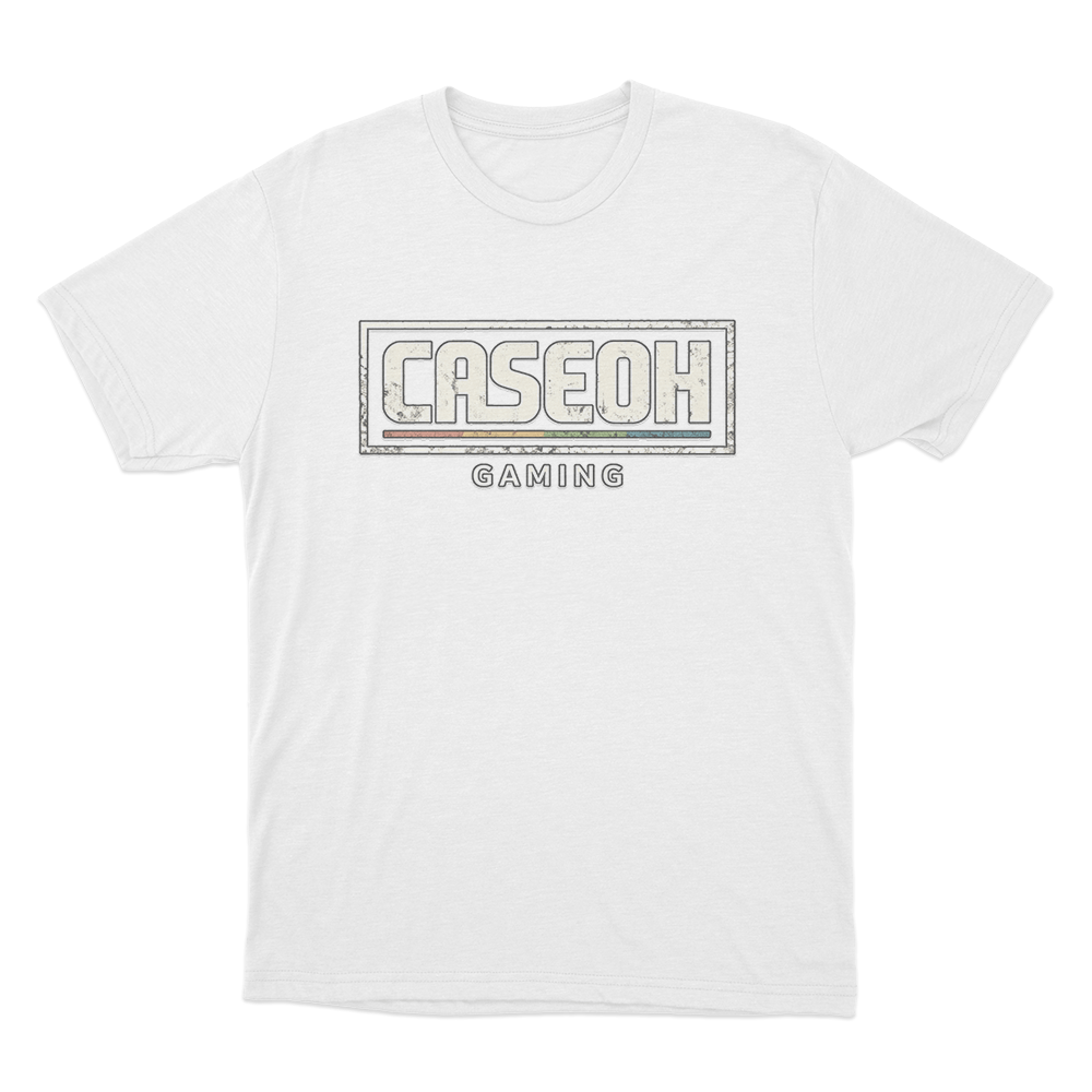 CaseOh Gaming T Shirt White CaseOh Gaming T Shirt White