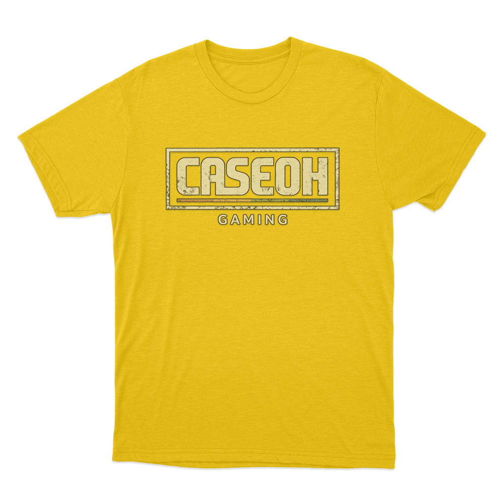 CaseOh Gaming T Shirt Yellow CaseOh Gaming T Shirt Yellow