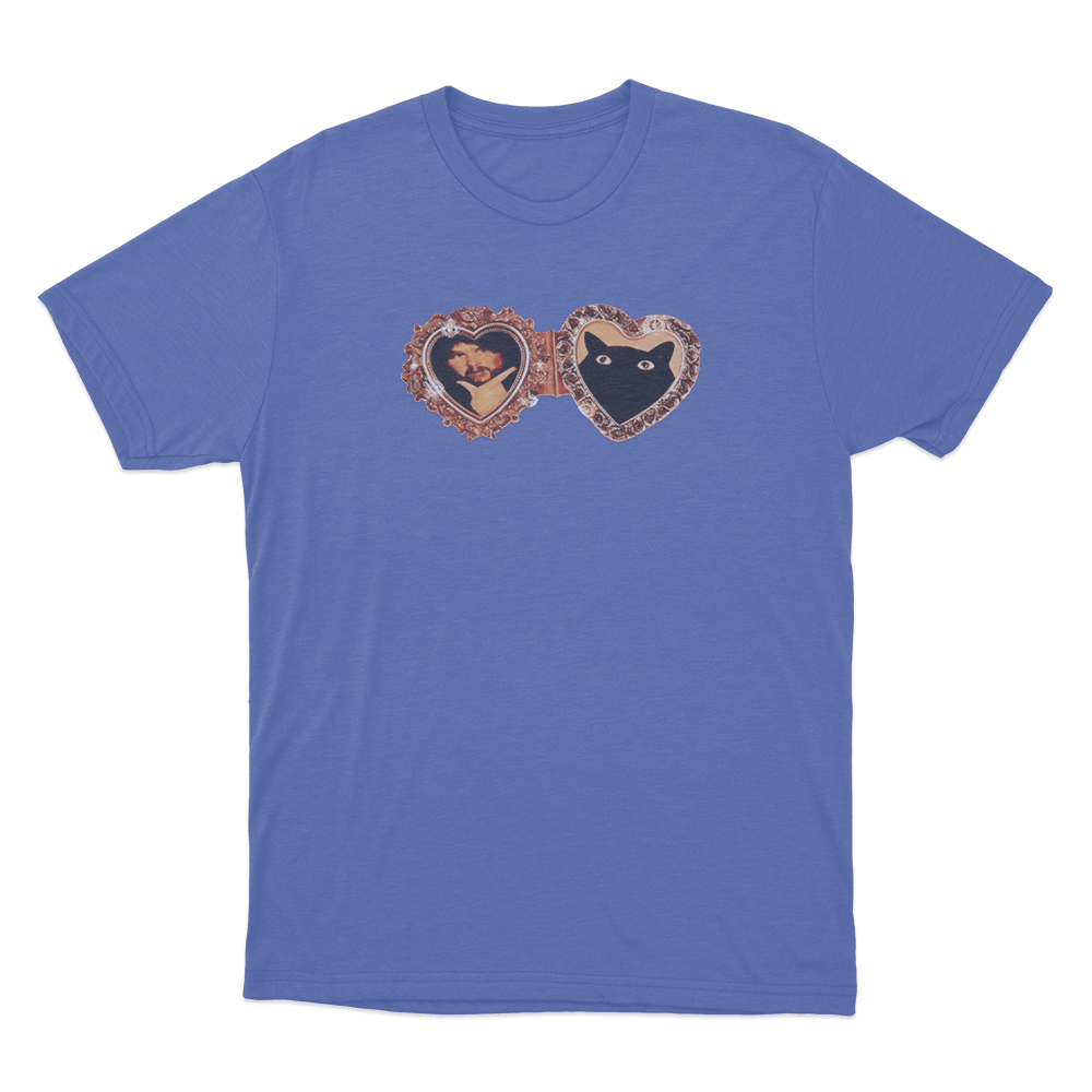 CaseOh & Kitty Locket T Shirt Blue CaseOh Kitty Locket T Shirt Blue