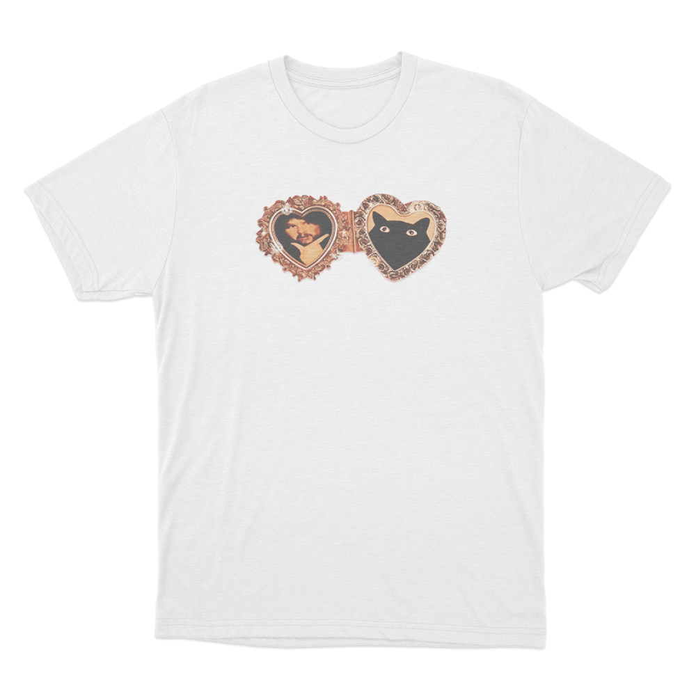 CaseOh & Kitty Locket T Shirt White CaseOh Kitty Locket T Shirt White