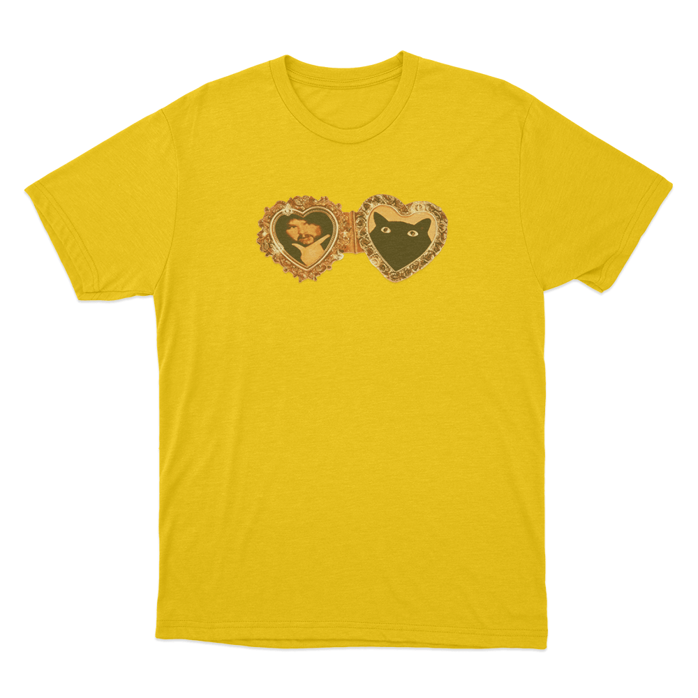 CaseOh & Kitty Locket T Shirt Yellow CaseOh Kitty Locket T Shirt Yellow