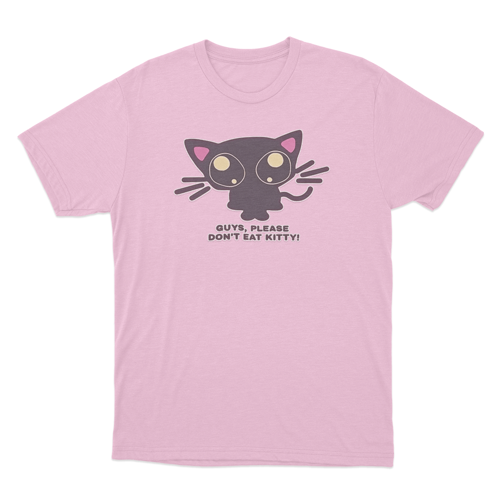 CaseOh's Don't Eat Kitty T Shirt Pink CaseOhs Dont Eat Kitty T Shirt Pink