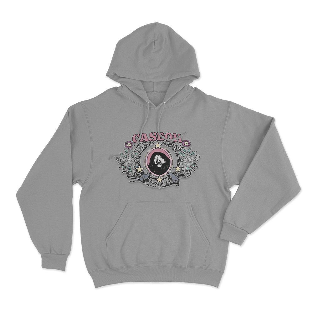 CaseOh's Garden Portrait Hoodie Grey CaseOhs Garden Portrait Hoodie Grey
