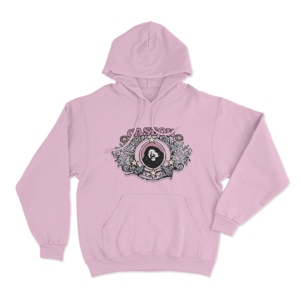 CaseOh's Garden Portrait Hoodie Pink CaseOhs Garden Portrait Hoodie Pink