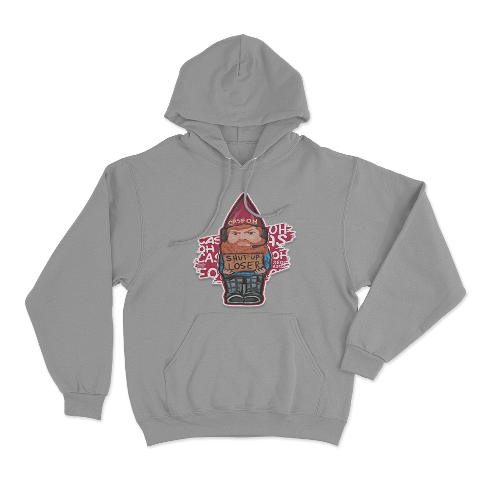 CaseOh's Gnome Hoodie Grey CaseOhs Gnome Hoodie Grey