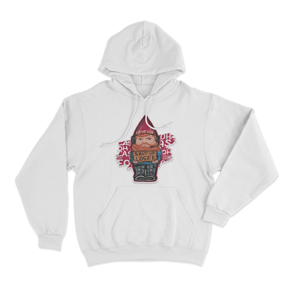 CaseOh's Gnome Hoodie White CaseOhs Gnome Hoodie White