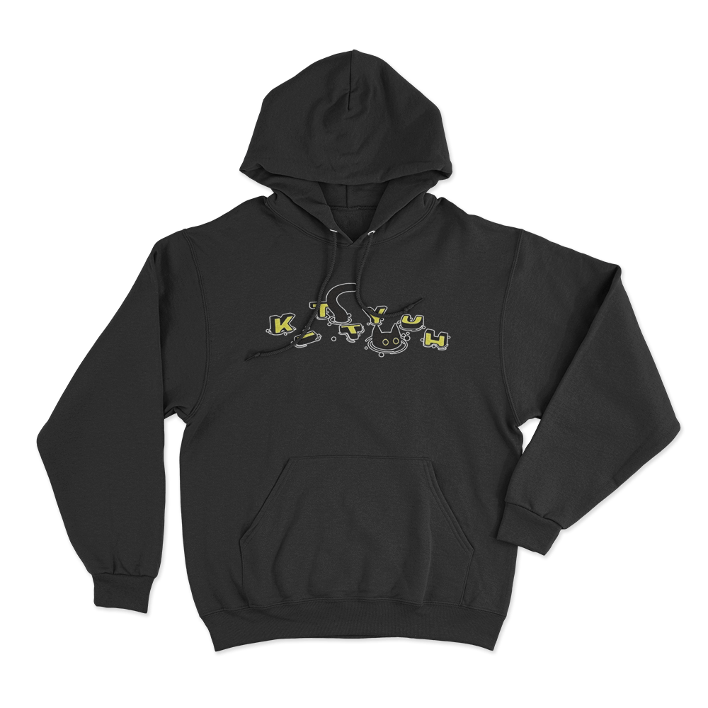 CaseOh's Kittyuh Swim Hoodie Black CaseOhs Kittyuh Swim Hoodie Black