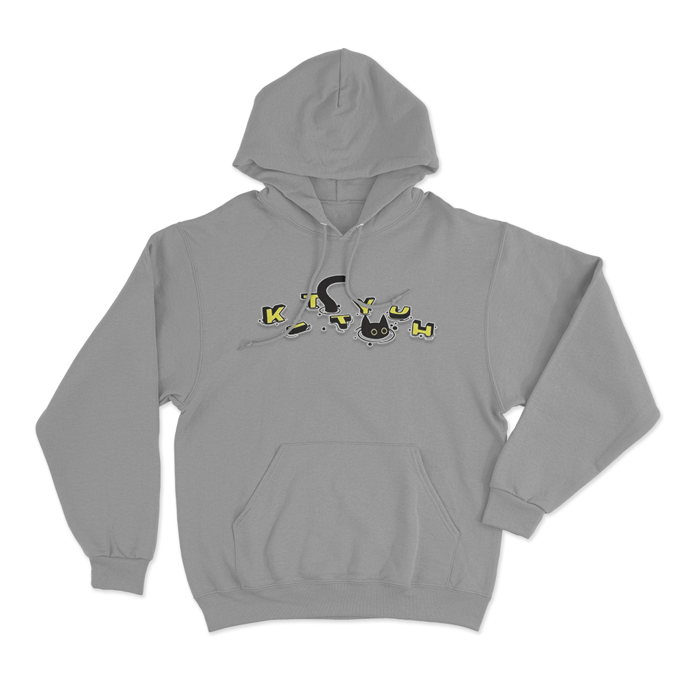 CaseOh's Kittyuh Swim Hoodie Grey CaseOhs Kittyuh Swim Hoodie Grey
