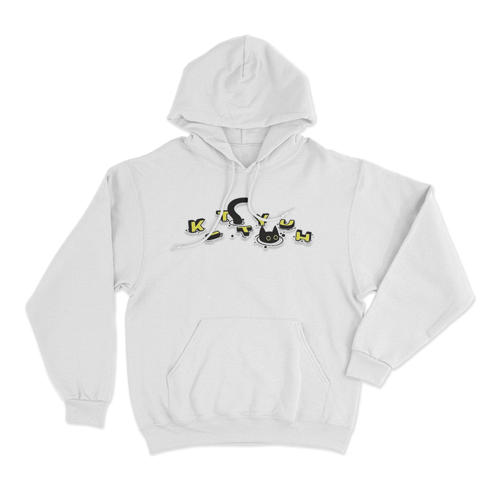 CaseOh's Kittyuh Swim Hoodie White CaseOhs Kittyuh Swim Hoodie White