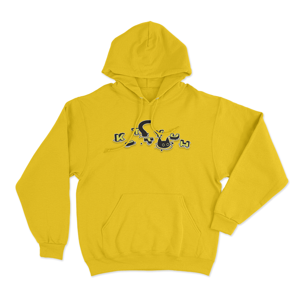 CaseOh's Kittyuh Swim Hoodie Yellow CaseOhs Kittyuh Swim Hoodie Yellow